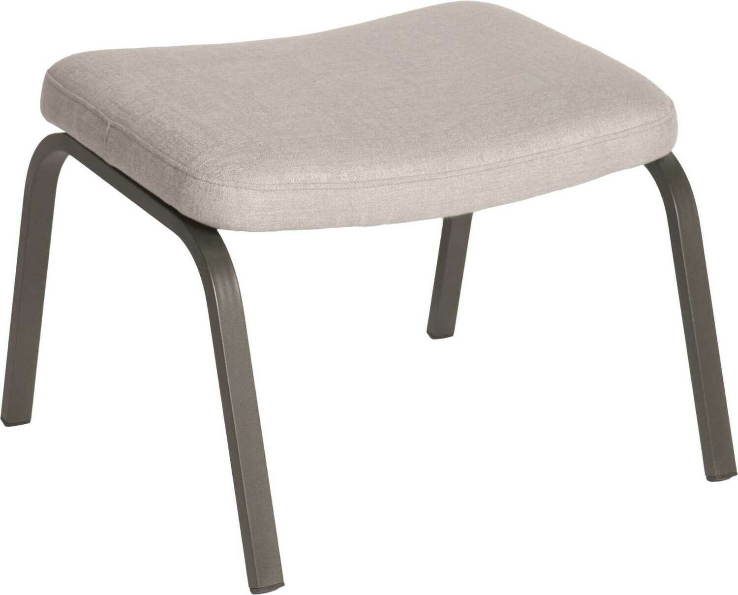 STAN STOOL OUTDOORFABRIC ANTHRACITE LIGHT GREY/SILK GREY MIXED