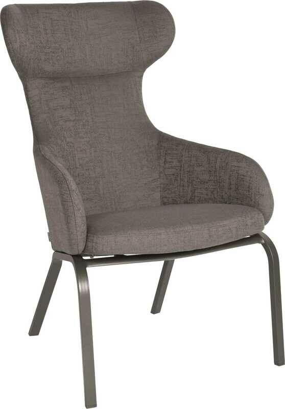 CADEIRA STAN ANTRACITE OUTDOORFABRIC CINZA ESCURO/CINZA MESCLADO