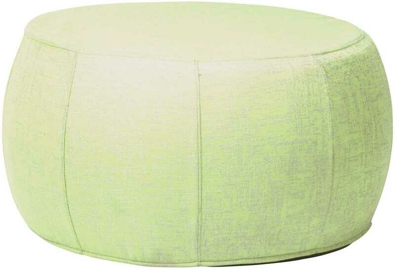POUF BAIXO OUTDOORFABRIC VERDE CLARO/CINZA MESCLADO