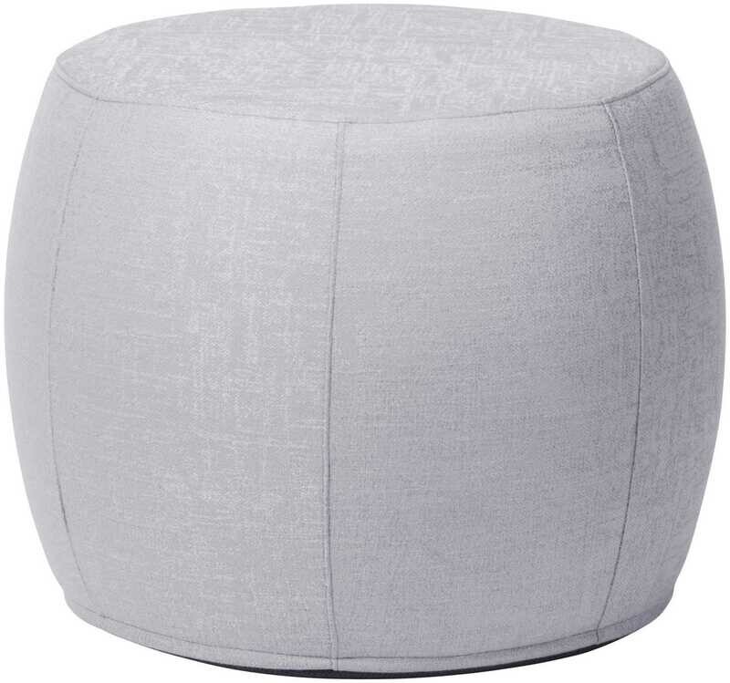POUF ALTO OUTDOORFABRIC CINZA CLARO/CINZA MESCLADO