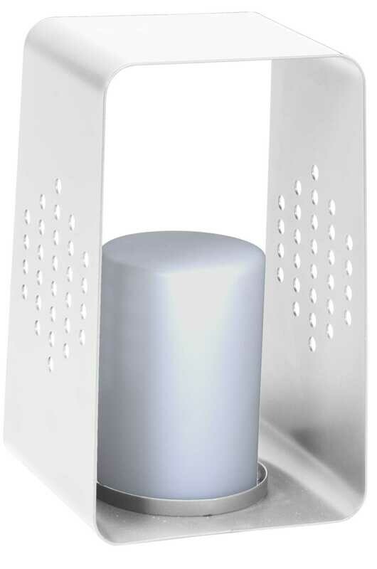 LANTERNA COM LED BRANCA 45CM