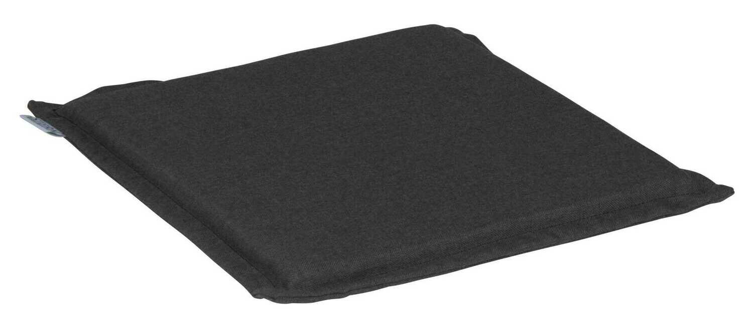 ALMOFADA DE ASSENTO UNIVERSAL 44x44x3 CM CINZA ARDOSIA