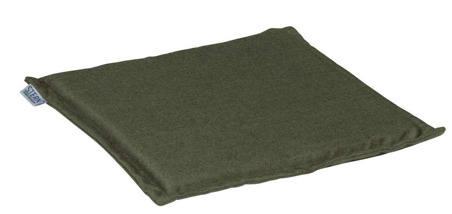 ALMOFADA DE ASSENTO UNIVERSAL 44x44x3 CM VERDE ESCURO