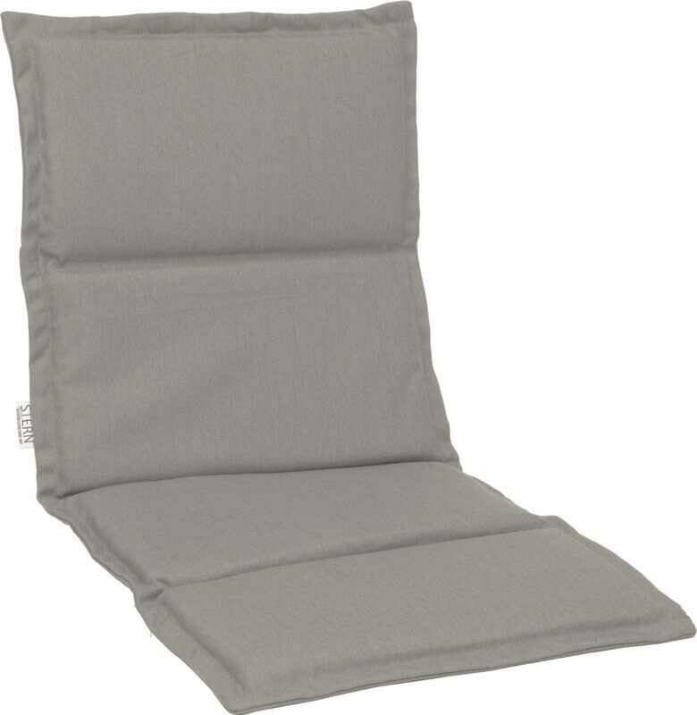 ALMOFADA UNIVERSAL COSTAS 93x46x3 CM CINZA MARRON