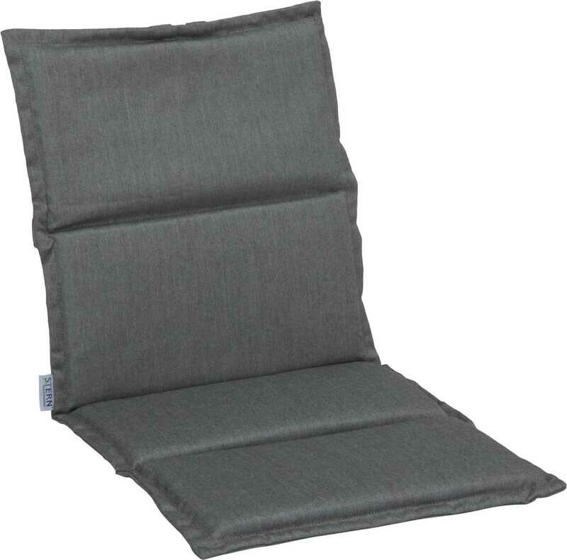 ALMOFADA UNIVERSAL COSTAS 96x47x3 CM CINZA SEDA