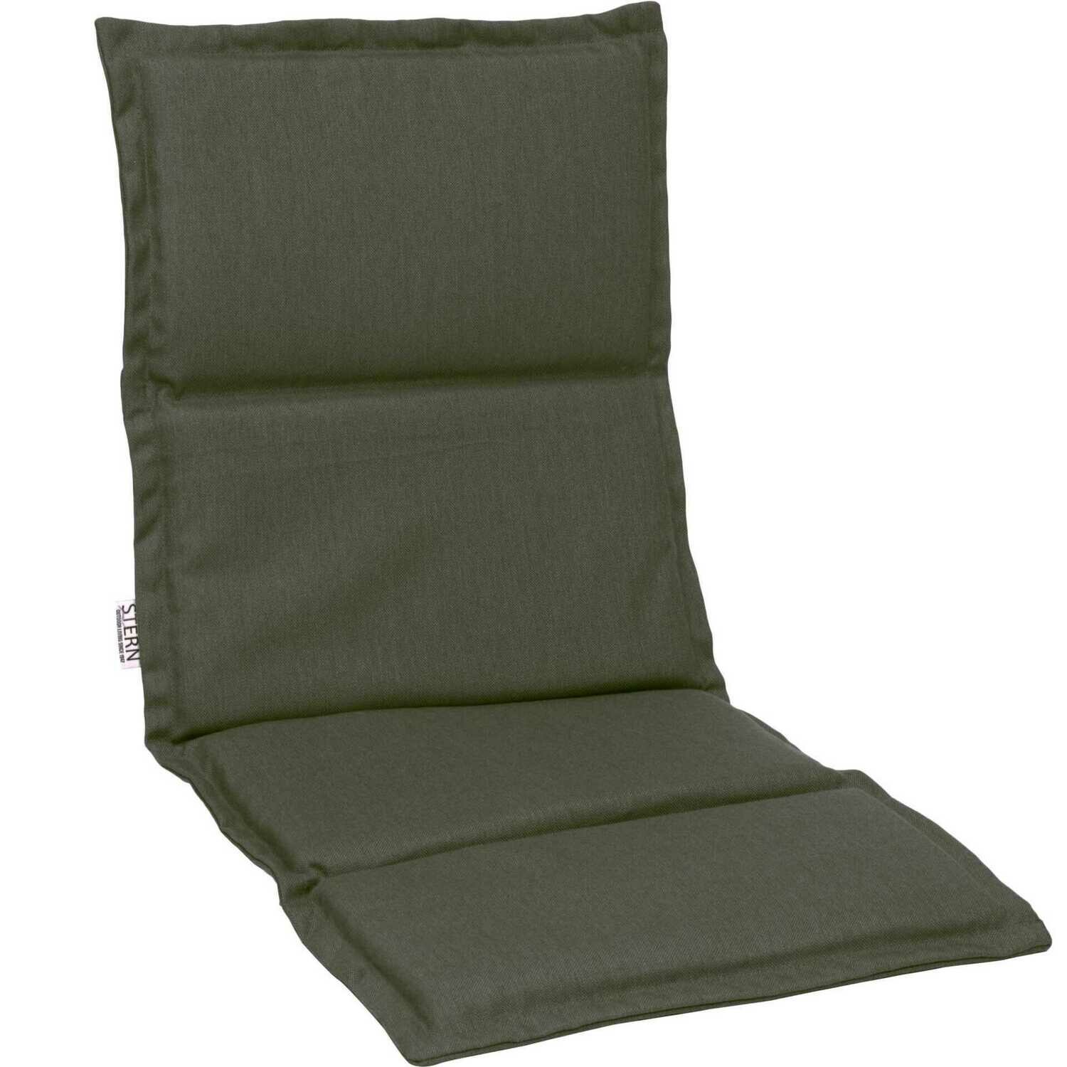 ALMOFADA UNIVERSAL CADEIRA RECLINAVEL 123x50x3 CM VERDE ESCURO