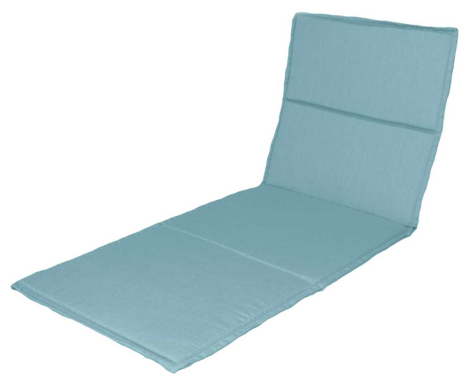 ALMOFADA UNIVERSAL ESPREGUIÇADEIRA 200x74x3 CM AZUL CLARO
