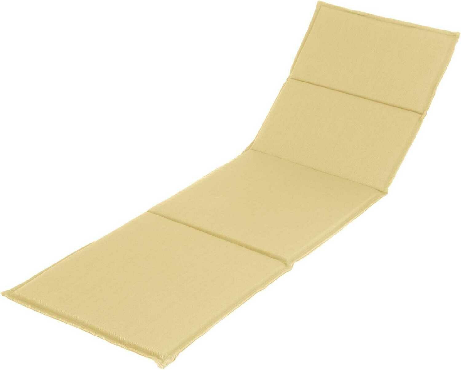 ALMOFADA UNIVERSAL ESPREGUIÇADEIRA 201x67x3 CM AMARELO