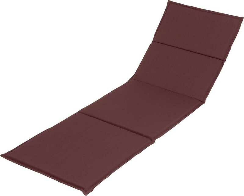 ALMOFADA UNIVERSAL ESPREGUIÇADEIRA 201x67x3 CM RUBI