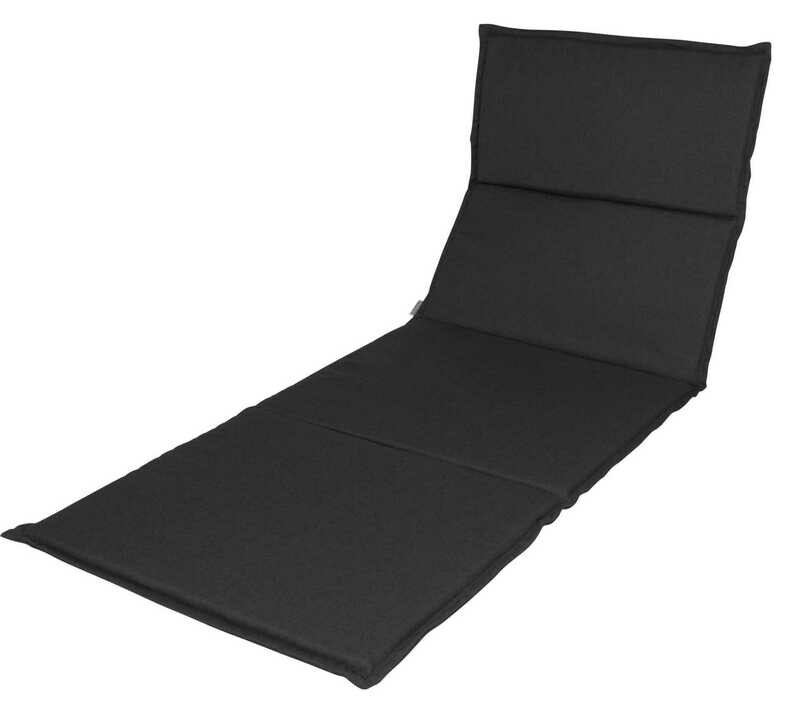 ALMOFADA UNIVERSAL ESPREGUIÇADEIRA 201x67x3 CM CINZA ARDOSIA