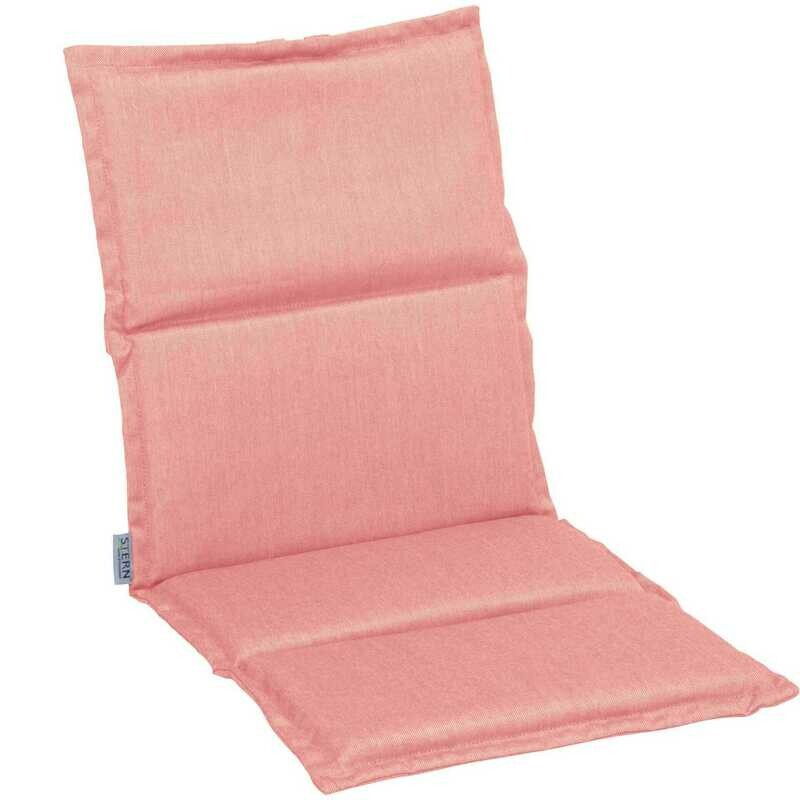 ALMOFADA UNIVERSAL CADEIRA RECLINAVEL 123x50x3 CM CORAL