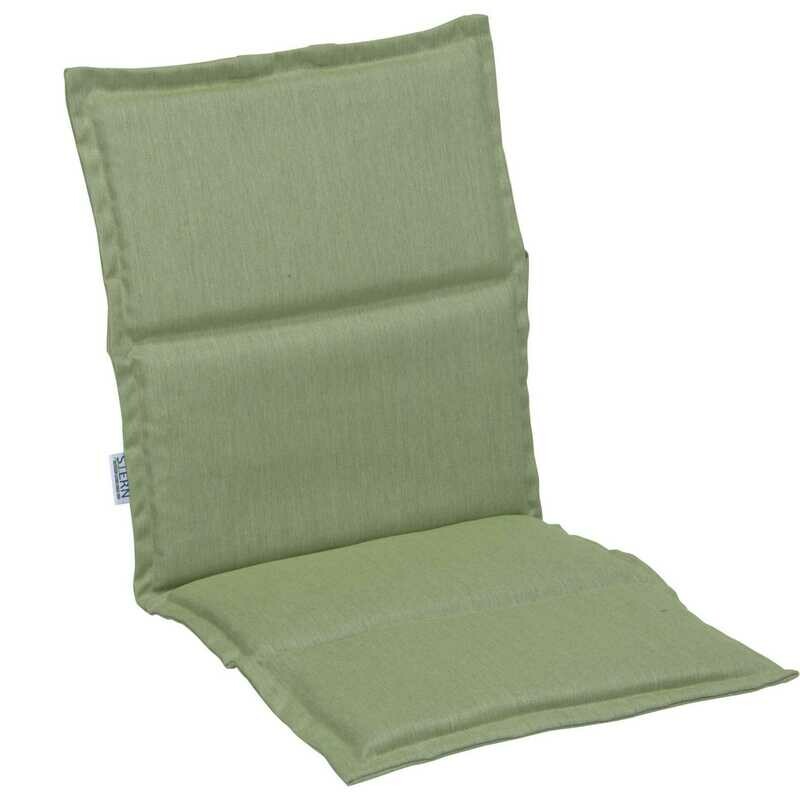 ALMOFADA UNIVERSAL CADEIRA RECLINAVEL 123x50x3 CM VERDE CLARO
