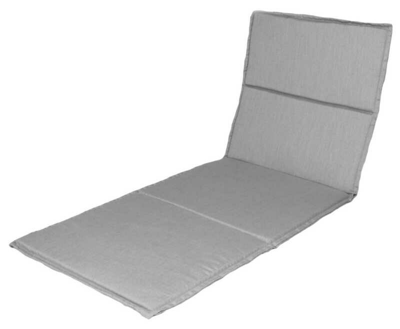 ALMOFADA UNIVERSAL ESPREGUIÇADEIRA 200x74x3 CM CINZA MARRON
