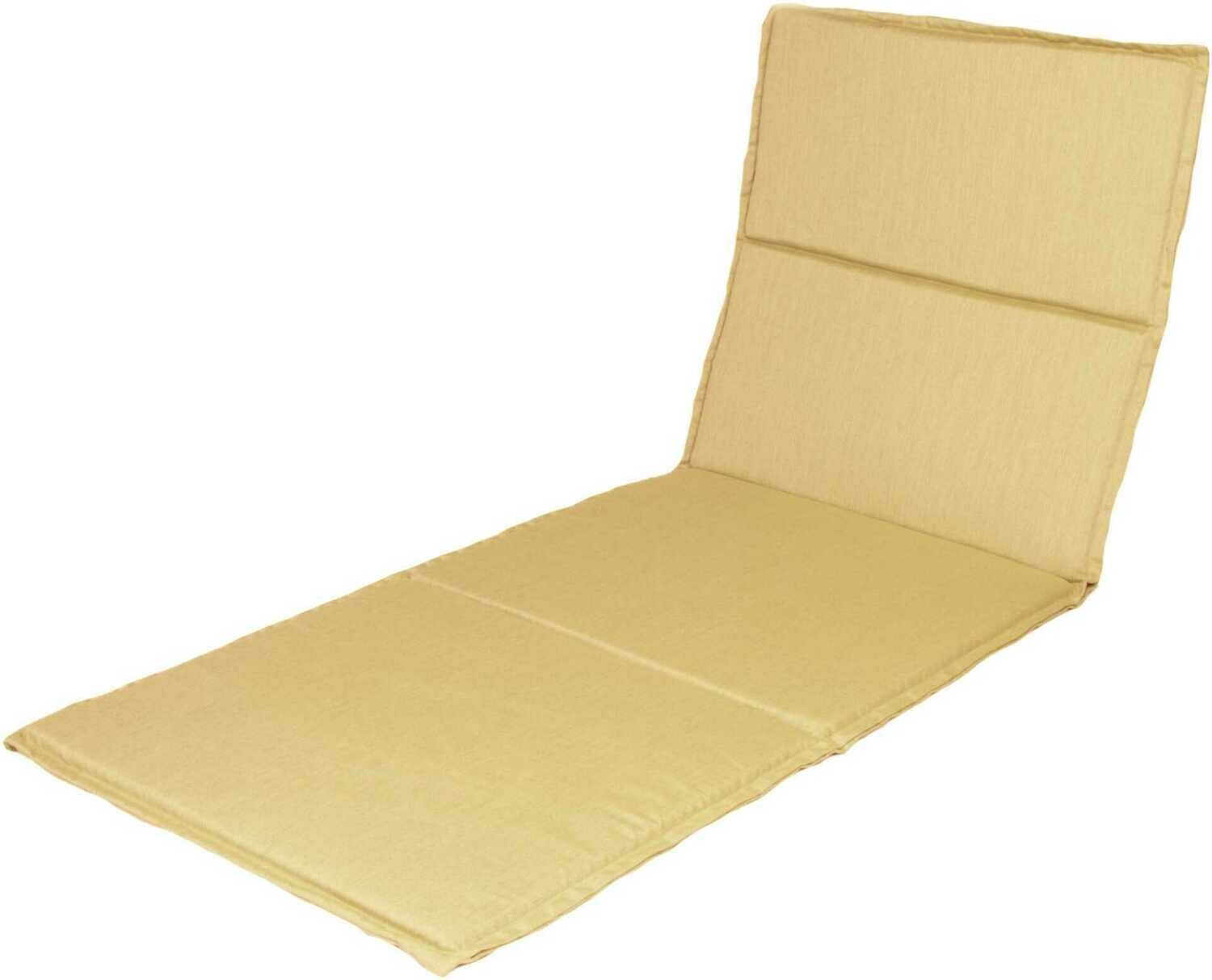ALMOFADA UNIVERSAL ESPREGUIÇADEIRA 200x74x3 CM AMARELO