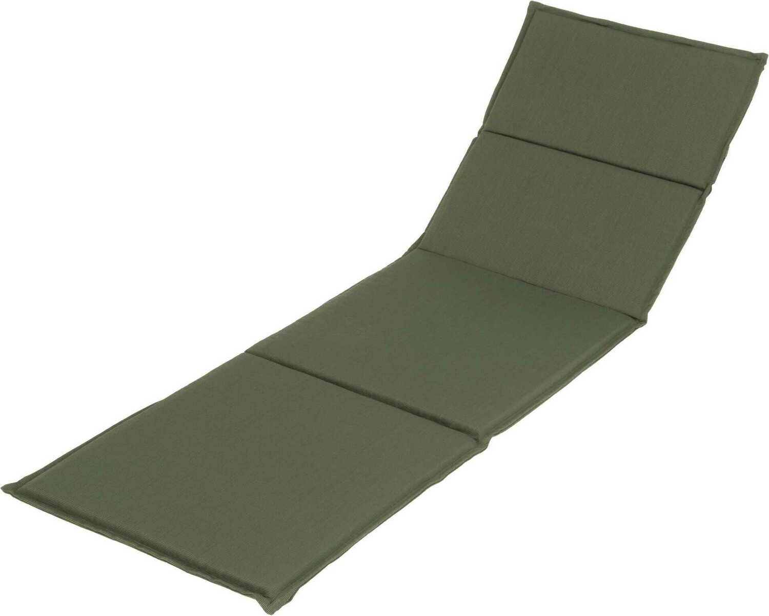 ALMOFADA UNIVERSAL ESPREGUIÇADEIRA 201x67x3 CM VERDE ESCURO