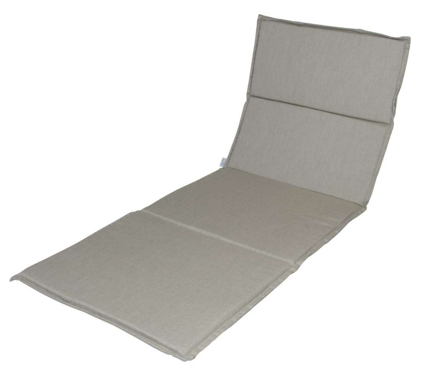 ALMOFADA UNIVERSAL ESPREGUIÇADEIRA 201x67x3 CM CINZA MARRON