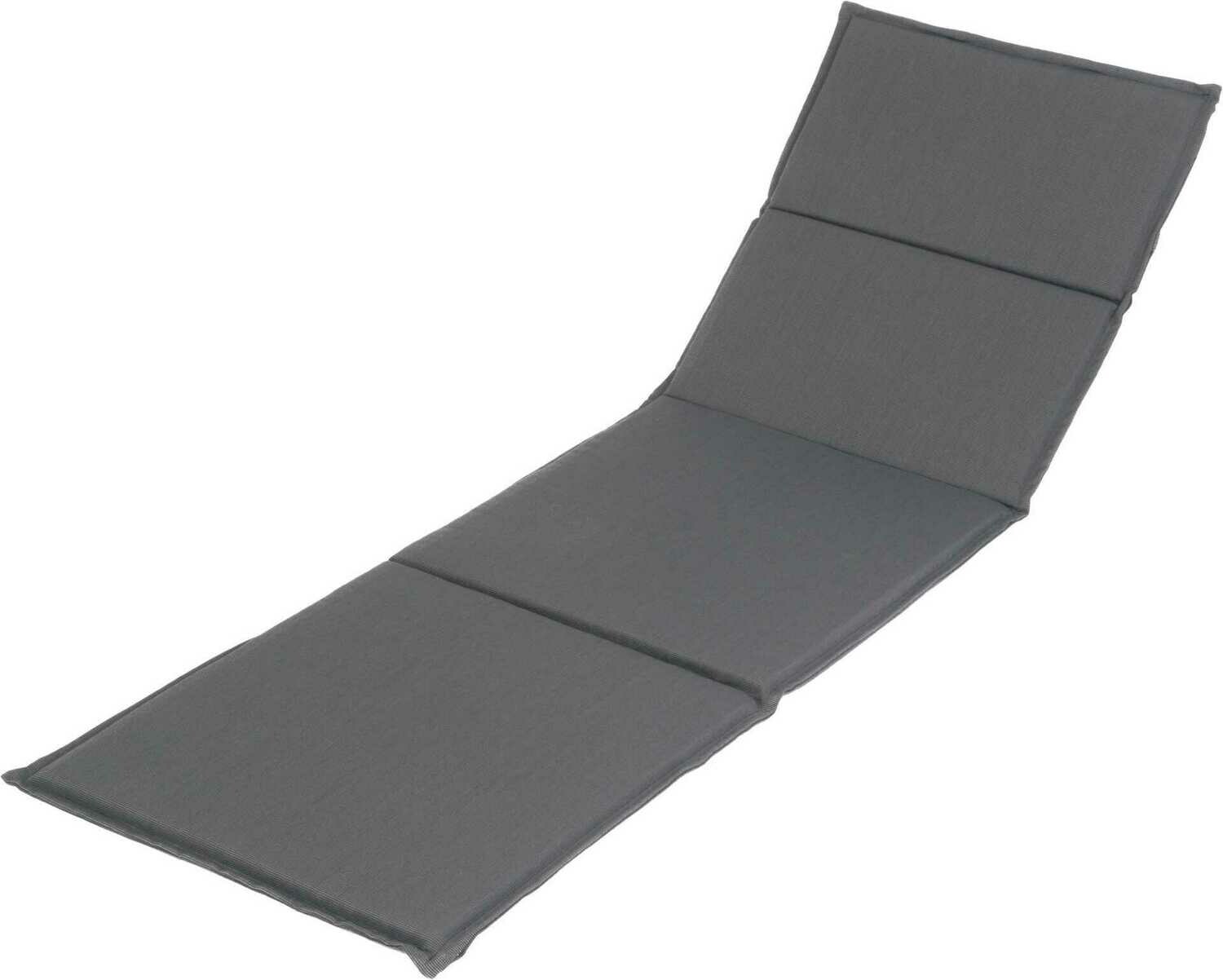 ALMOFADA UNIVERSAL ESPREGUIÇADEIRA 201x67x3 CM CINZA SEDA