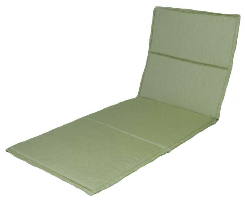 ALMOFADA UNIVERSAL ESPREGUIÇADEIRA 201x67x3 CM VERDE CLARO