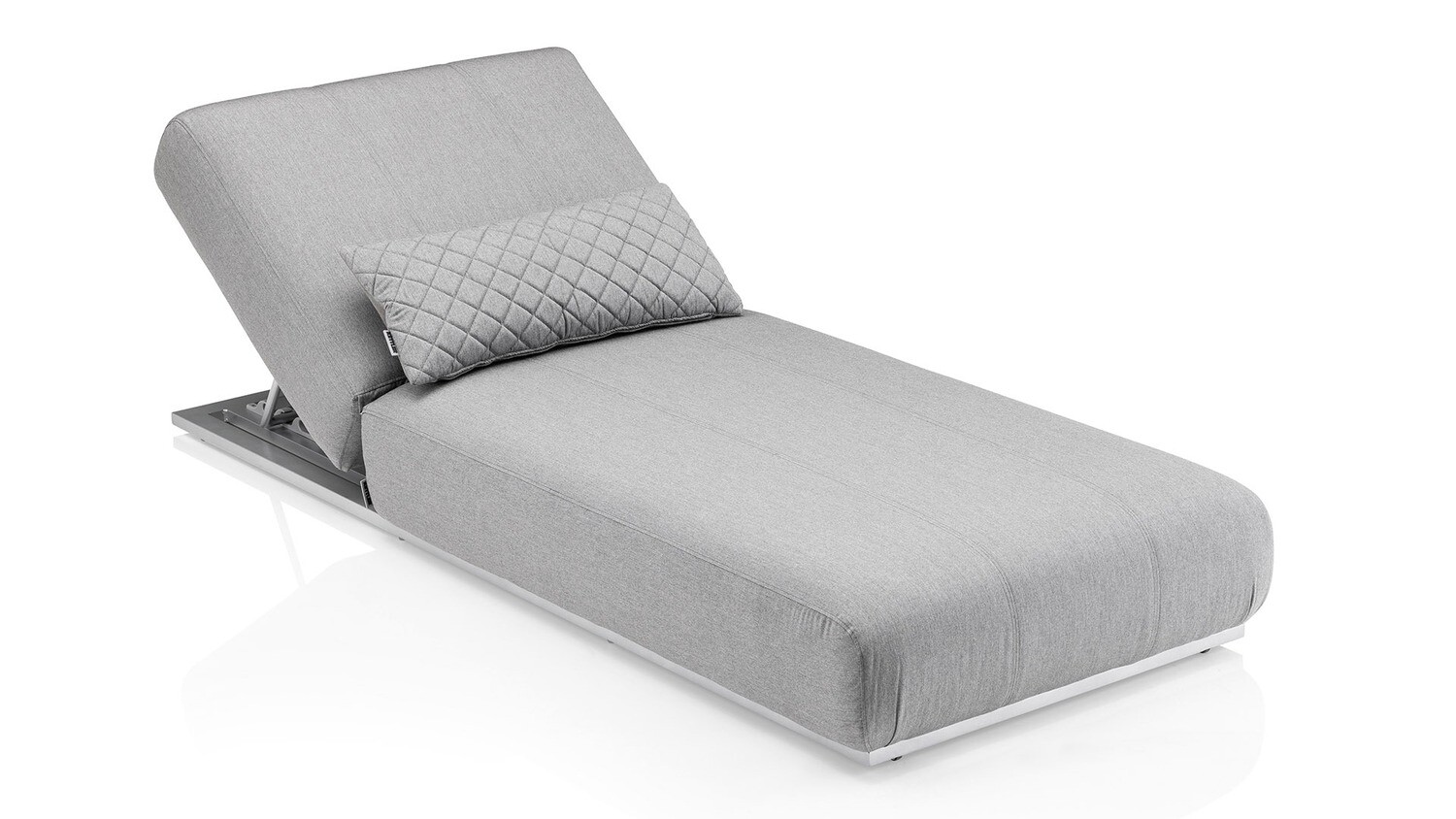 KETTLER - CHAISE LONGUE "EGO" SUNBRELLA FLANELLE