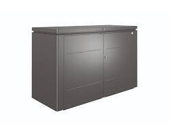 BIOHORT- BIOHORT - ARMÁRIO ALTO HIGHBOARD 200 (200x84x127) CINZA ESCURO METALIZADO