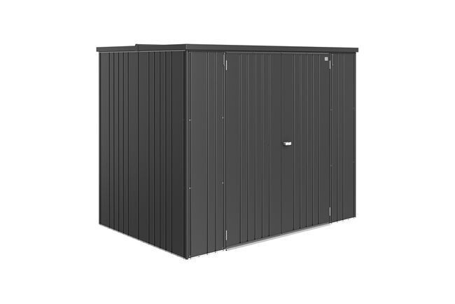 ARMÁRIO DE JARDIM GRANDE 230cm ANTRACITE METALIZADO