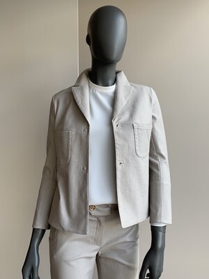 Claudia Krebser Jeansjacke Sand