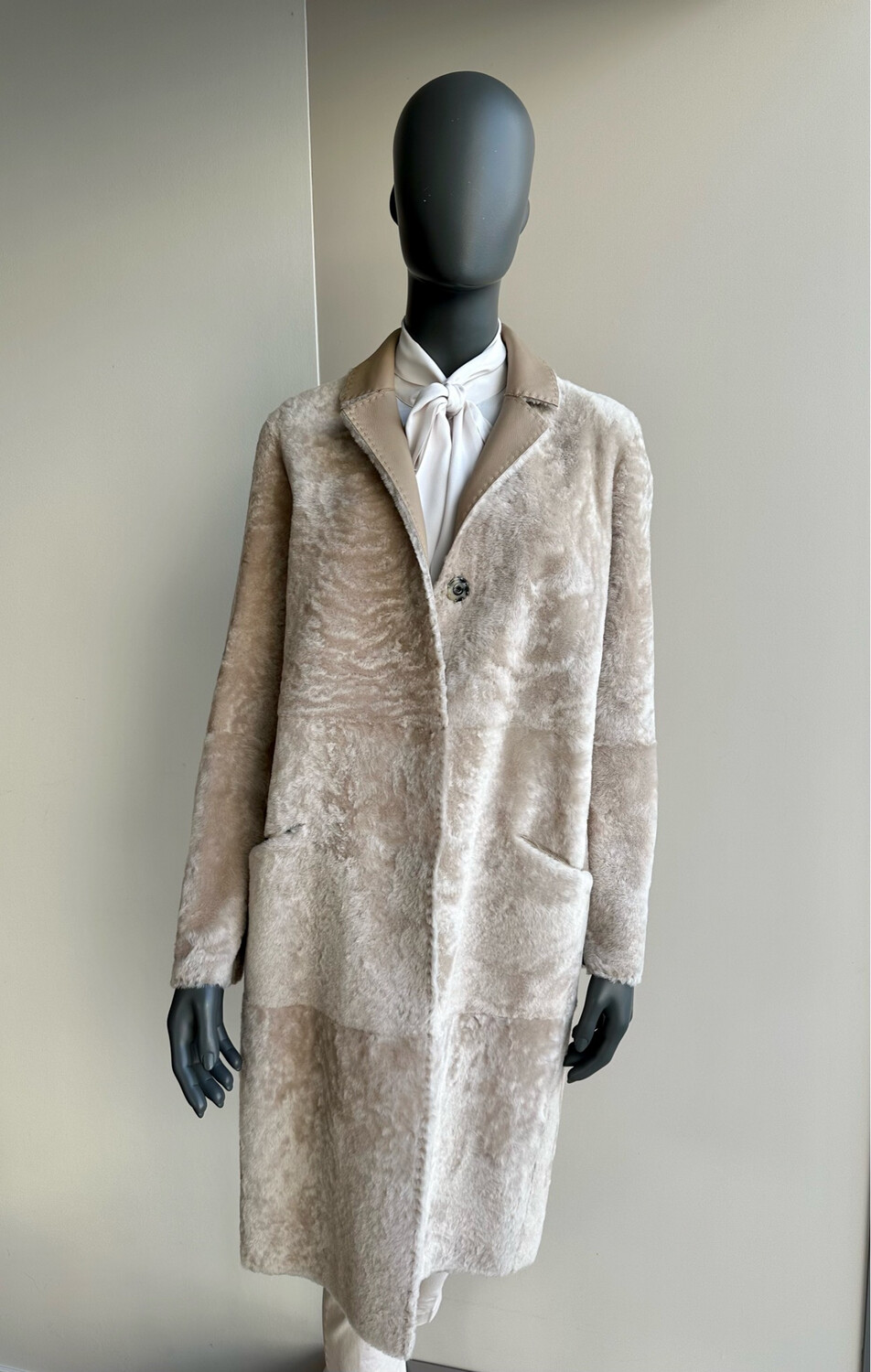 Ventcouvert Lammfellmantel reversibel