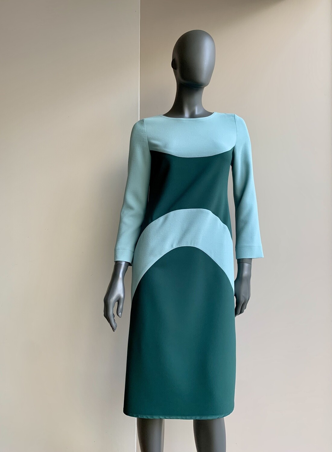 Claudia Krebser Crêpekleid