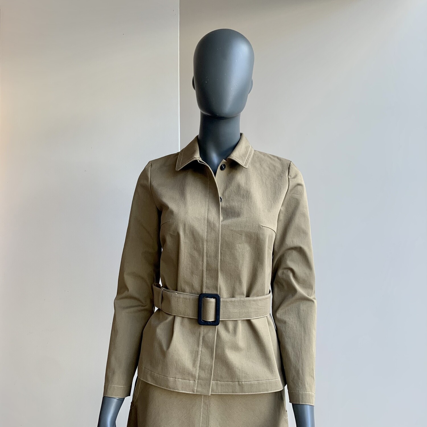 Claudia Krebser Bluse mit Gurt