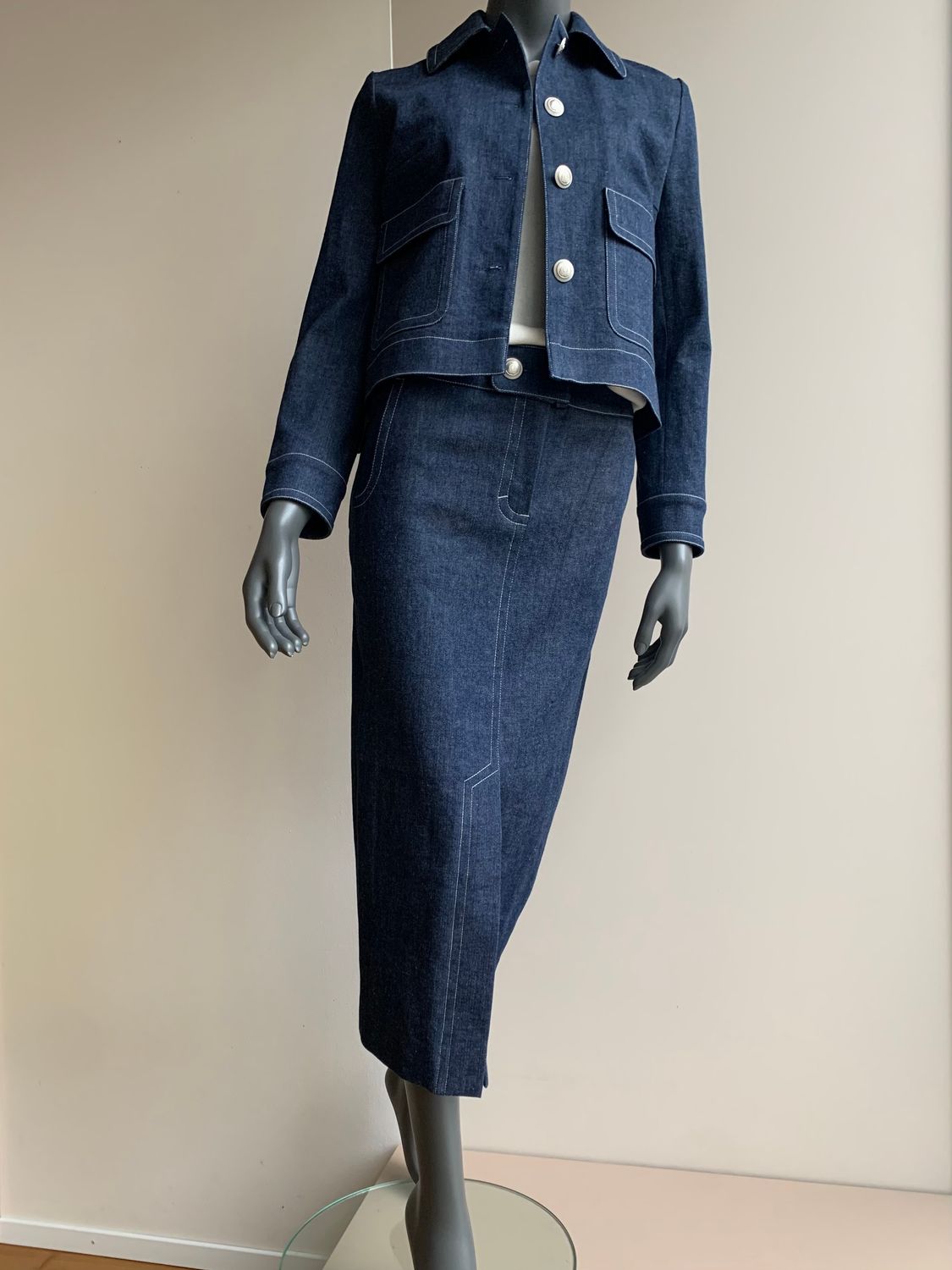 Claudia Krebser Jeansjupe