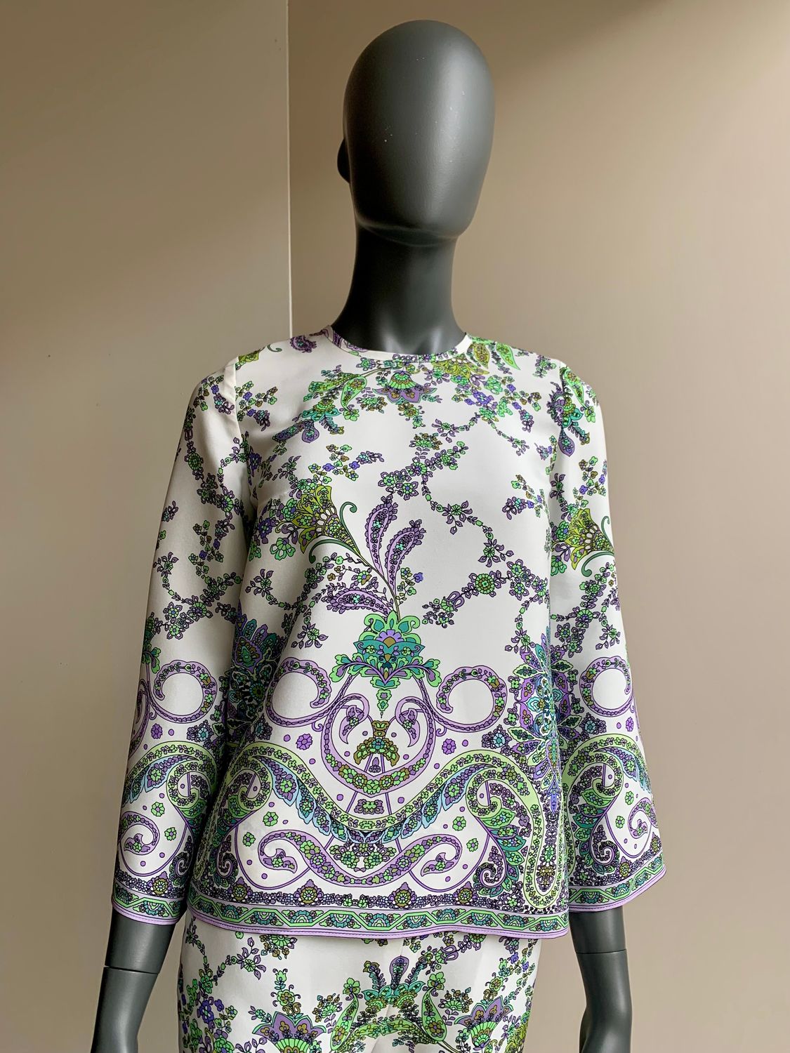 Claudia Krebser Seidenbluse