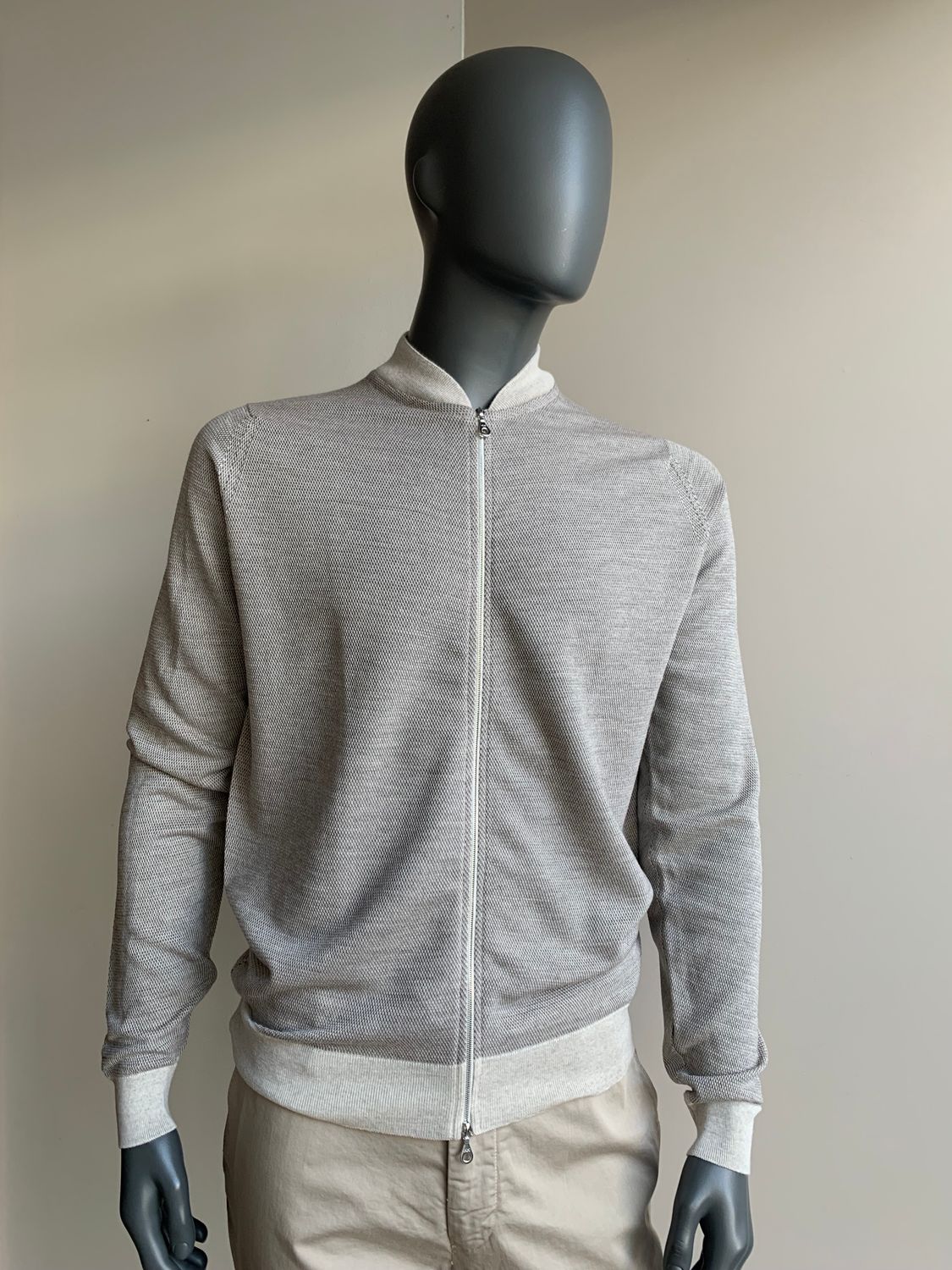 John Smedley Zipjacke