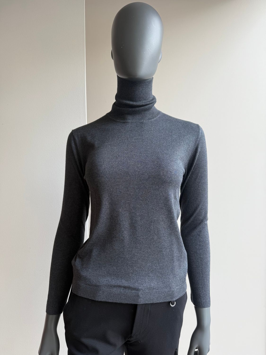 Purotatto Seiden-Cashmere Rollkragen