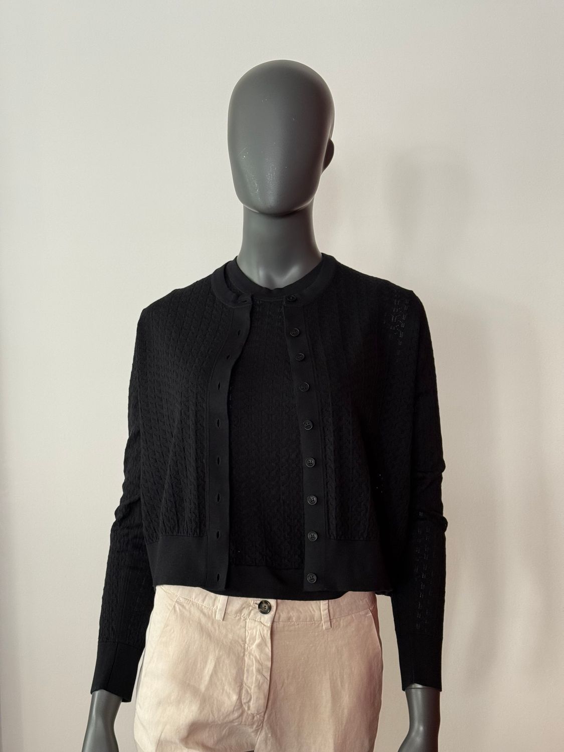 John Smedley Ajourcardigan