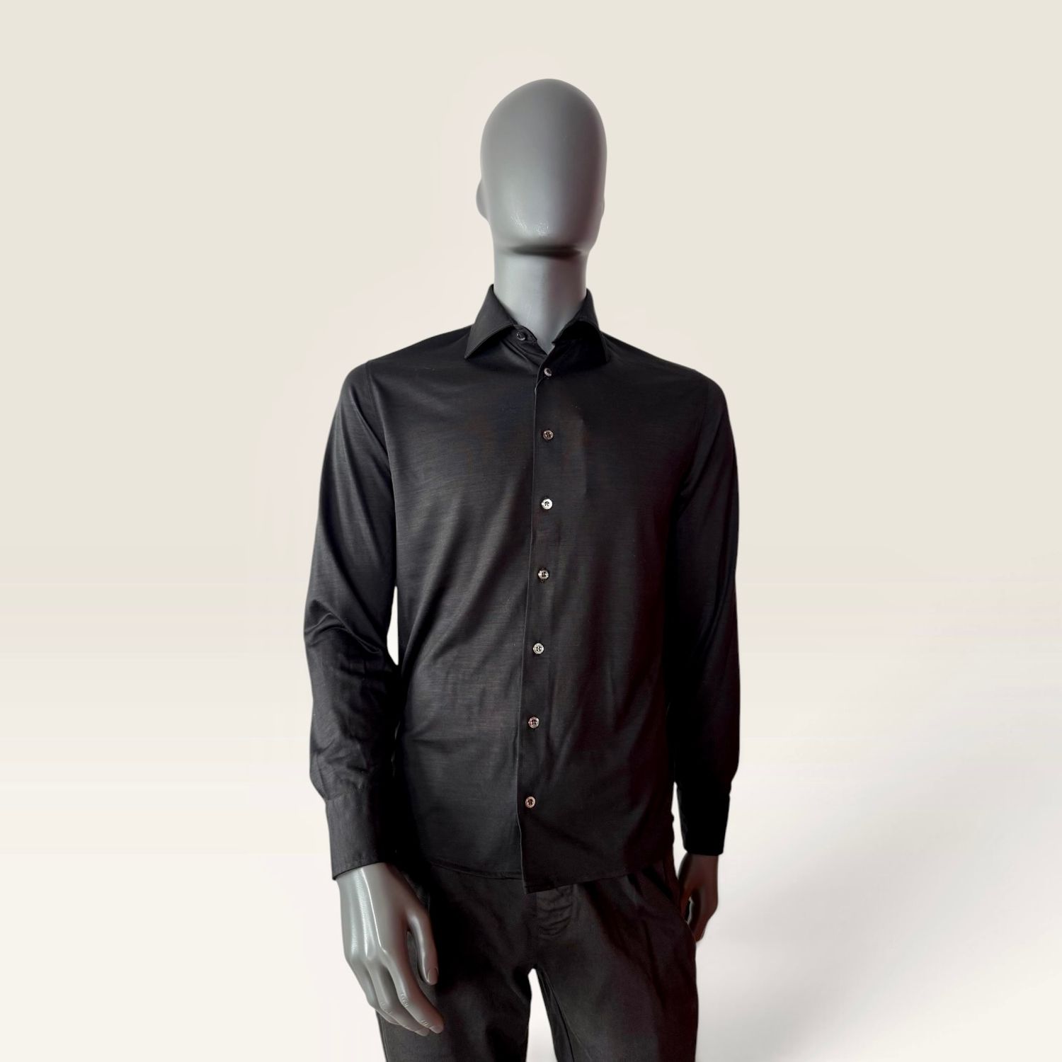 3RD May Merinohemd Black