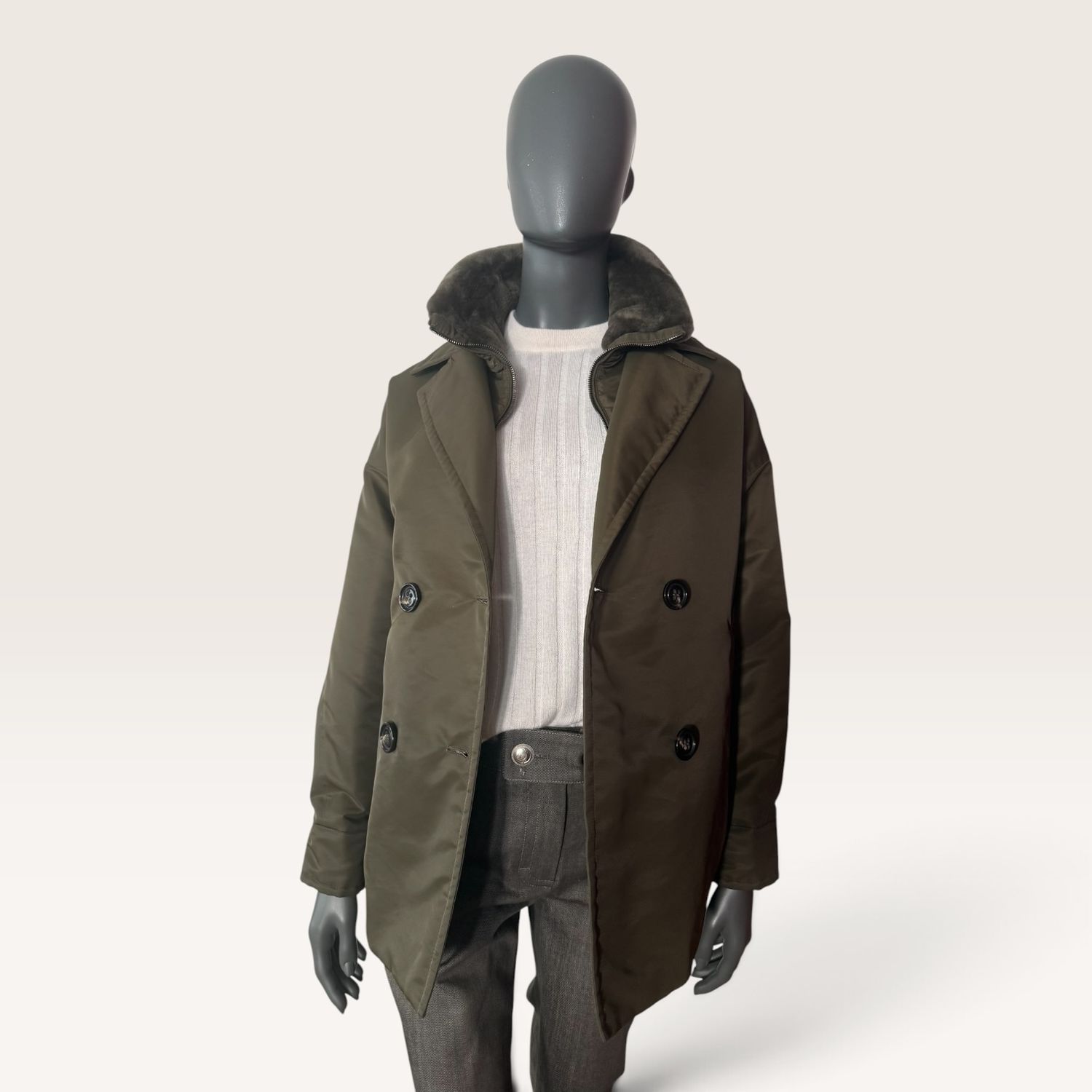 Gimo’s Jacke mit Lammfellkragen