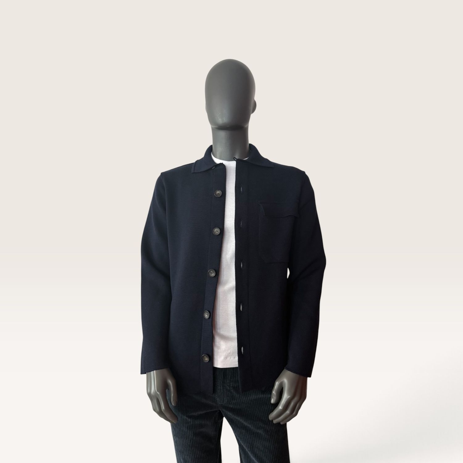 3RD May Strick-Overshirt