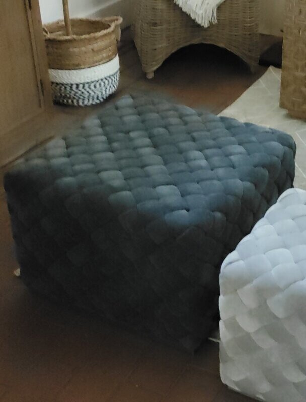 Room 48 Footstool Dove