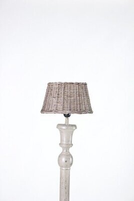 Lampenschirm oval / Rattan