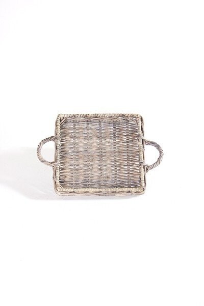 Mini Tray Rattan 20x20cm M