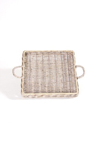 Tablett Rattan 30x30 cm L