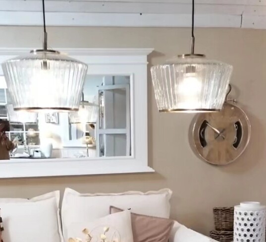 Nolana Glass Hanging Lamp
