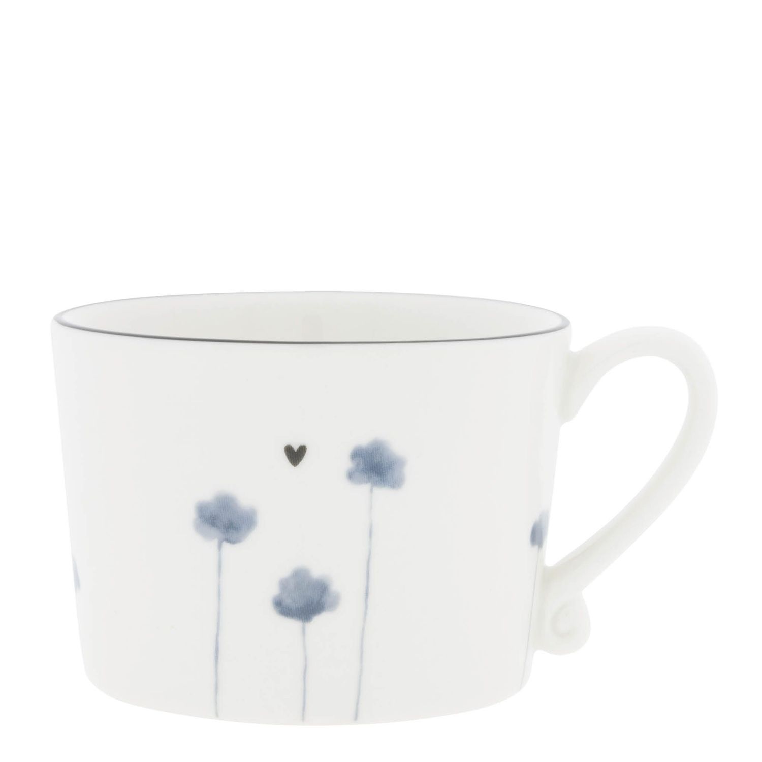 Cup / Tasse "Poppy" iris  blue,black