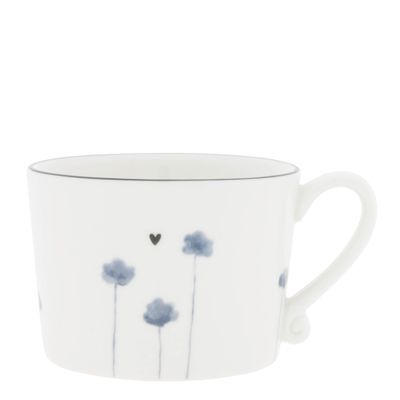 Cup / Tasse "Poppy" blue,black