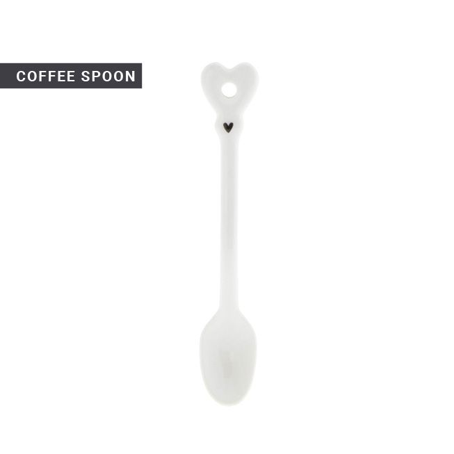 Löffel "Heart"  / Spoon White 14cm Fism