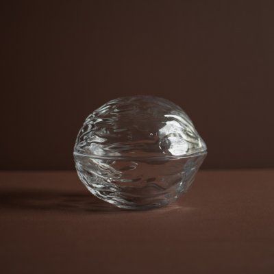 Walnut Bowl Dose - clear