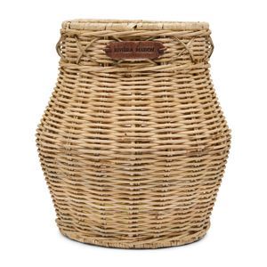 Rustic Rattan Medan Utensils Pot  / Topf
