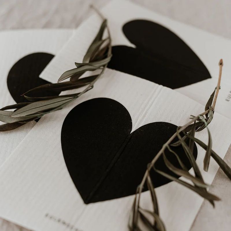 Schwammtücher Herz im 3er Set