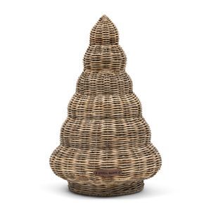 Rustic Rattan Wavy Christmas Tree Rustic Rattan Wavy Christmas Tree
