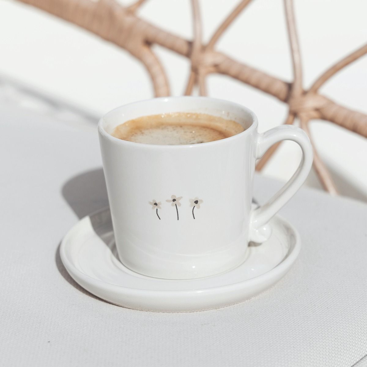 Tasse / Becher  flower bt Fism 